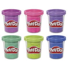 Play-Doh HASBRO - 6ks žiarivých farieb