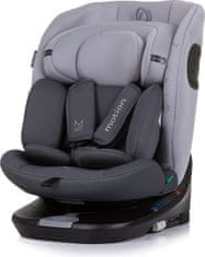 Chipolino Autosedačka Motion i-Size 40-150cm Isofix 360, Granite