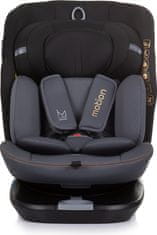 Chipolino Autosedačka Motion i-Size 40-150cm Isofix 360, Obsidian