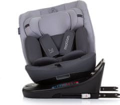 Chipolino Autosedačka Motion i-Size 40-150cm Isofix 360, Granite