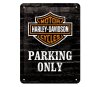 Postershop ceduľa Harley Davidson Parking Only