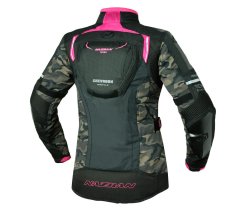 NAZRAN dámska bunda Throne Tech-Air black/pink/camo veľ. L