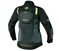 NAZRAN dámska bunda Thron Tech-Air black/grey/fluo veľ. XL