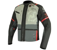 NAZRAN Bunda na moto Cavell Dakar black/grey Tech-air compatible vel. M