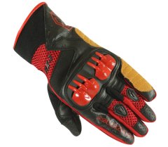 NAZRAN Rukavice na moto RX-3 2.0 black/red vel. XL