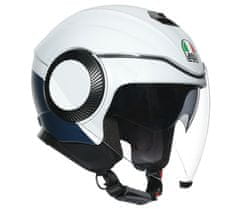 AGV Helma na moto ORBYT E2205 MULTI MATT LIGHT GREY/EBONY/WH vel. M