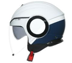 AGV Helma na moto ORBYT E2205 MULTI MATT LIGHT GREY/EBONY/WH vel. M