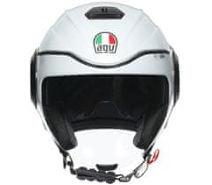 AGV Helma na moto ORBYT E2205 MULTI MATT LIGHT GREY/EBONY/WH vel. M