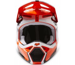 FOX Motokrosová helma V1 Leed Helmet Dot/Ece Fluo Orange vel. XL