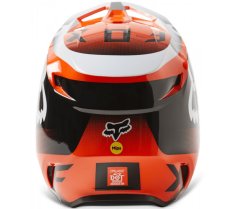 FOX Motokrosová helma V1 Leed Helmet Dot/Ece Fluo Orange vel. XL