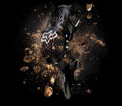 FOX Chránič kolien Titan Pro D3O Knee Guard, Ce - Black veľ. S/M