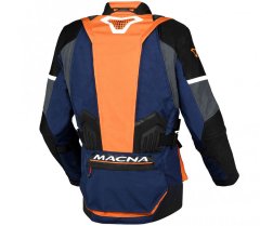 Macna Bunda na moto Domane dark blue/orange/black men vel. L