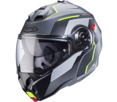 Caberg Helma na moto Duke Evo Move matt gun metal/black/yellow fluo vel. XL