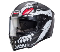 Caberg Helma na moto Avalon X Punk matt grey/white/red vel.XL