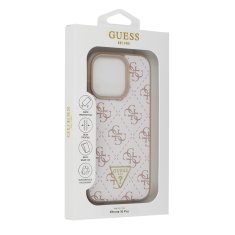 Guess Originálny zadný kryt New 4G Triangle GUHCP16LPG4GPH pre iPhone 16 Pro Max white