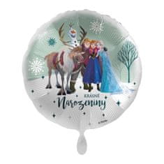 Balón fóliový Frozen 2 - Krásne narodeniny - Ľadové kráľovstvo - 43 cm