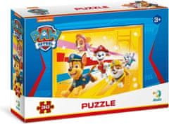 Puzzle Tlapková patrola Do akce - 30 dílků