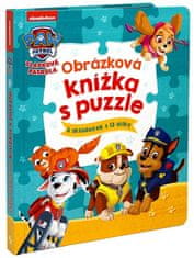 Tlapková patrola - Obrázková knížka s puzzle