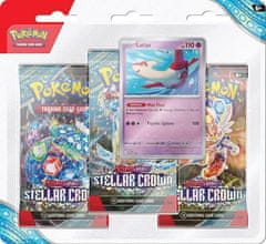 Pokémon TCG: Scarlet &amp; Violet 07 Stellar Crown - 3 Blister Booster