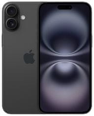 Apple iPhone 16 Plus, 6 GB/256 GB, Black (MXWN3SX/A)