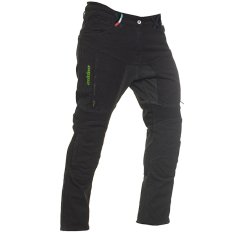 Cappa Racing Jeansy moto RICARDO 1960 Kevlar pánske čierne 34/32 - L