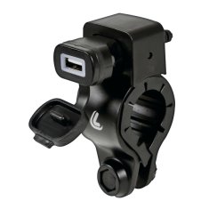 LAMPA Zástrčka na riadidlá motocykla USB-Fix OMEGA - 38832