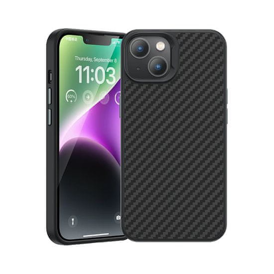 Benks Zadný kryt Magnetic Hybrid Kevlar 1500D pre iPhone 14 čierny