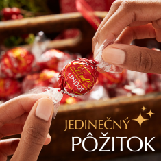 LINDT LINDOR pralinky Mliečna čokoláda 1000g