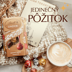 LINDT LINDOR zmes praliniek 337g