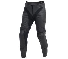 GLET men leather pants black vel. 56