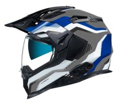 Nexx Helma na moto X.WED 2 COLUMBUS blue/black MT vel. S