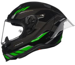 Nexx Helma na moto X.R3R PRECISION black/green MT vel. S