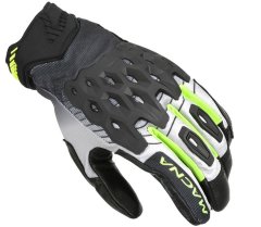 Macna Rukavice na moto Tanami black/grey/fluo yellow men gloves vel. 2XL