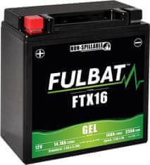 Fulbat Gélový akumulátor FTX16 SLA (YTX16 SLA)