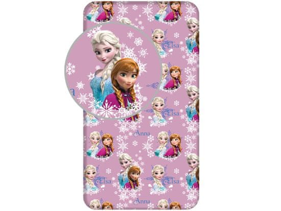 Jerry Fabrics Napínacia plachta Frozen Anna a Elsa