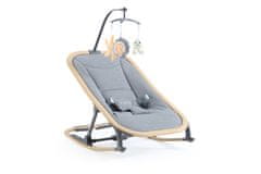 OYSTER Home Rocker Lounger - Moon, Detské lehátko - Moon, svetlošedá