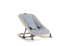 OYSTER Home Rocker Lounger - Moon, Detské lehátko - Moon, svetlošedá