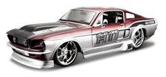 Maisto Harley-Davidson Custom, 1967 Ford Mustang GT , 1:24