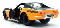 Maisto Harley-Davidson Custom, 1970 Chevrolet Corvette, 1:24