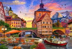 Blue Bird Puzzle Stará radnica, Bamberg Nemecko 1000 dielikov