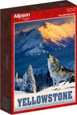 Alipson Puzzle Yellowstonský vlk 500 dielikov