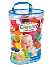 Clementoni Clemmy baby - 40 kociek v plastovom vreci