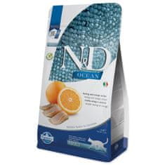 N&D Krmivo Cat Ocean Herring & Orange 1,5kg