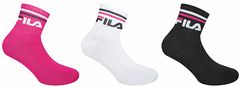 FILA 3 PACK - dámske ponožky F9398-471 (Veľkosť 35-38)