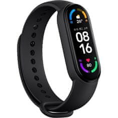 TopQ  Remienok pre Xiaomi Mi Band 5-6-7 čierny