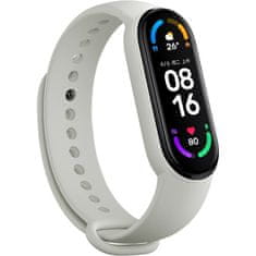 TopQ  Remienok pre Xiaomi Mi Band 5-6-7 šedý