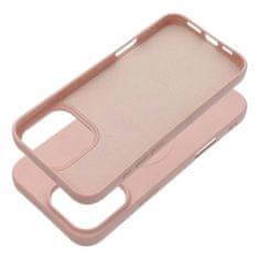 MobilMajak Obal / kryt na Apple iPhone 16 Pro ružové - SILICONE MAG COVER