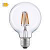 LED Globe Filament žiarovka číra G125 12W/230V/E27/2700K/1540Lm/360°