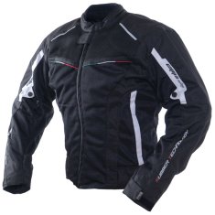 Cappa Racing Bunda moto letná UNISEX ITALIA textilná čierna M