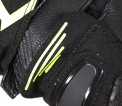 NAZRAN Rukavice na moto Traveller TRA-01 WTP black/fluo vel. M